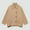 Khaki, variant on Generic Women's Fall Single Breasted Pea Coat Long Sleeve Turndown Collar Wool Cape Blend Coats Outwear with Pockets