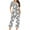 Gray-B, variant on SwiftWear Halloween Pajamas Women 2 Piece Lounge Set Pumpkin Cobweb Cute Ghost Homewear Short Sleeve Henley Top Capris Set S