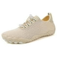 thumbnail image 3 of Quick Dry Mens Beach Shoes Summer Walking Hiking Gym Workout Lightweight Barefoot Running Non Outdoor Footwear Beige 40, 3 of 7