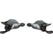 SRAM X7 3x10 Speed Trigger Shifter Set Gray, Includes Handlebar Clamps