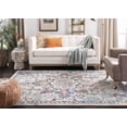 thumbnail image 3 of Alfombra Safavieh Madison Collection MAD473B crema/azul 90x90 cm, 3 of 7
