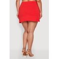 thumbnail image 4 of Women's Plus Size High Waisted Mini Pencil Skirt, 4 of 4