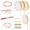 thumbnail image 3 of BESTYASH 1Set Bracelet Chain Roll Golden Metal with Connecting Buckles for Jewelry Making and Repair, 3 of 6