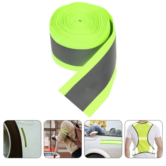 LOLIPPYY Reflective Tape Strip Roll for Sewing on Jackets, Cycling Gear, and Outdoor Apparel