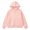 B523 Pink, variant on Likimi Toddler Girls Hoodies With Pocket Zipper Solid Color Hooded Sweatshirt For Girls Long Sleeve Loose Fit Fashion Pullover Size 5-6 Years