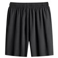 thumbnail image 4 of FRSASU Men's Athletic Shorts Quick Dry Casual Elastic Waist Running Gym Pants Solid Color Shorts with Pockets Black, 4 of 8