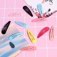 thumbnail image 3 of PENIKOKO 100pcs toddlers barrettes Metal Assorted Color Waterdrop Shaped Styling for Girls, 3 of 7