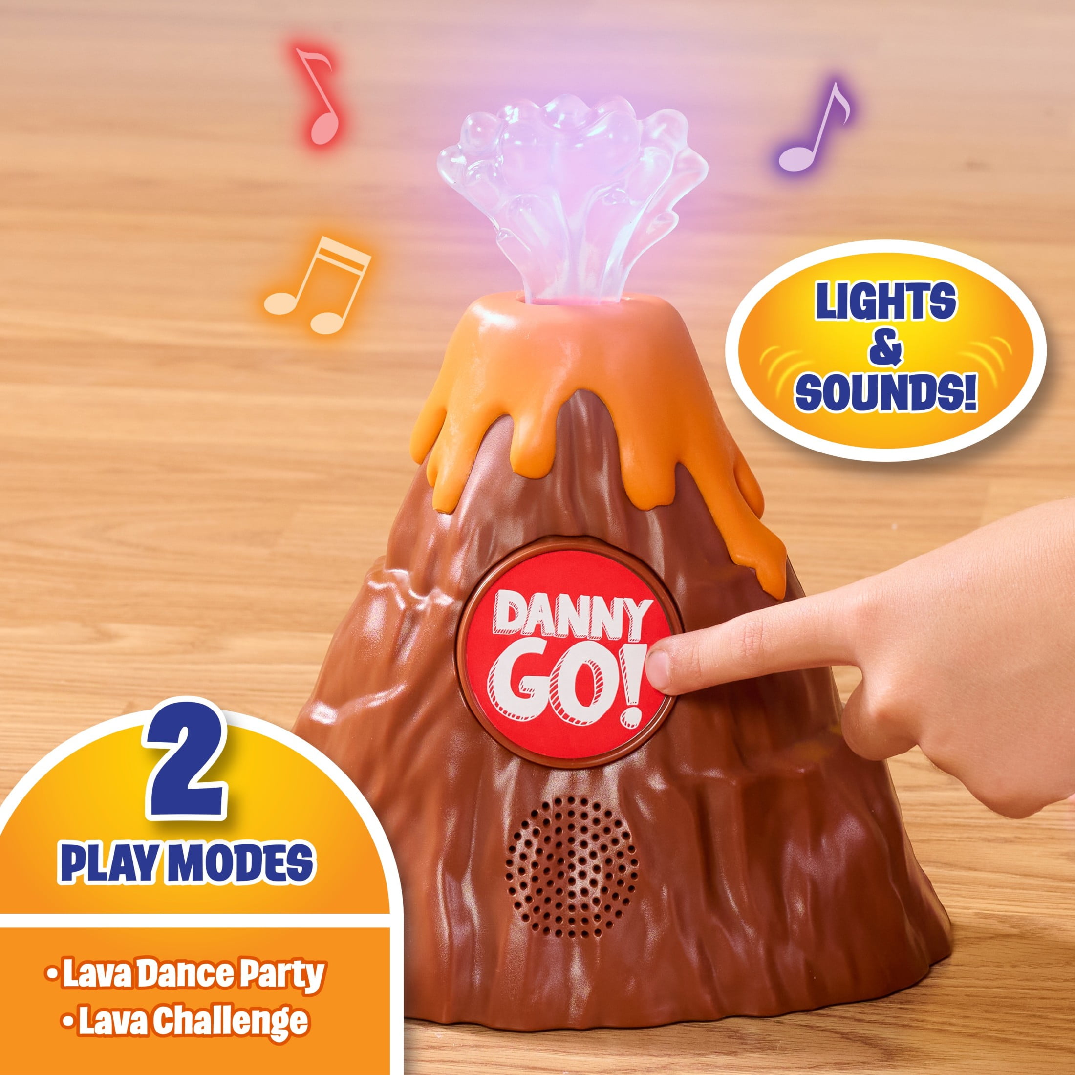 Danny Go! Lava Adventure Game - Officially Licensed Action Game for Preschool and Elementary School Kids Inspired by Danny Go!, Kids Toys for Ages 3 up