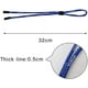 thumbnail image 3 of 4 Pices De Sangle De Lunettes De Scurit (noir, Rouge, Bleu, Marron), Chane De Lunettes De Soleil Corde Universelle Lunettes De Sport Corde Sangle, 3 of 5
