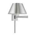thumbnail image 1 of One Light Swing Arm Wall Lamp, 1 of 4