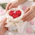 thumbnail image 7 of Handmade Floral Bouquet Candle, Mother's Day Bouquet Candle Gift Box with 6pcs Handmade Tulip-Rose Scented Candles, Flower Candles for Valentines Day Decorations,Table Centerpiece, Spring Decor, A, 7 of 7