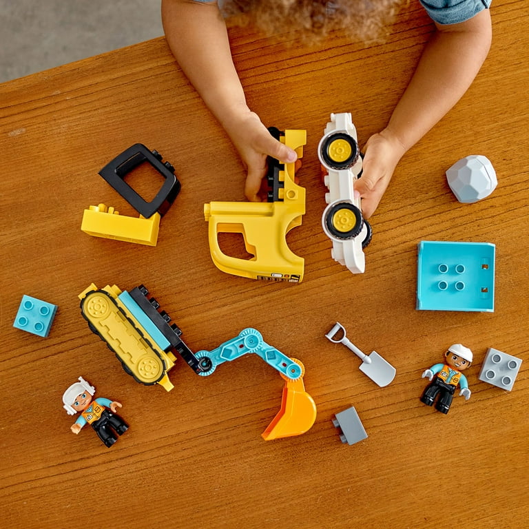 Lego truck and tracked excavator hotsell