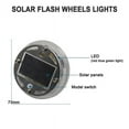 thumbnail image 4 of KEINXS Car Tire Light Solar Wheel Light Colorful Wheel Arc Light Car Led Solar Wheel Hub Light Dazzle Color Night Vision Wheel Decorative Strobe Light Colorful Flash Light Lamp, 4 of 8