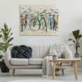 thumbnail image 2 of Stupell Industries Group of Bicycles Transportation Painting Wrapped Canvas Canvas Art Print Wall Art, 48 x 36, 2 of 7