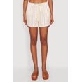 thumbnail image 3 of Women's High Waisted Striped Casual Shorts, 3 of 4