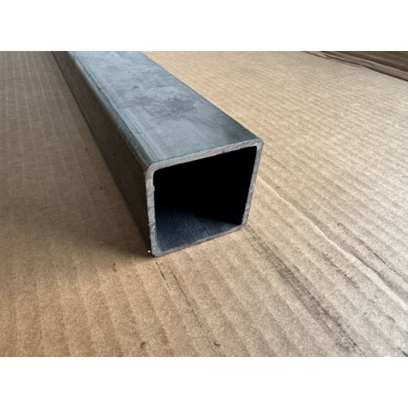1/8" x 2" x 2" Mild Steel Square Tube x 48" Length, Hot Rolled Steel