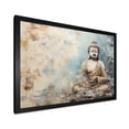 thumbnail image 2 of Designart "Unadorned Buddhist Icon" Buddhism Picture Framed Wall Art Prints, 2 of 5