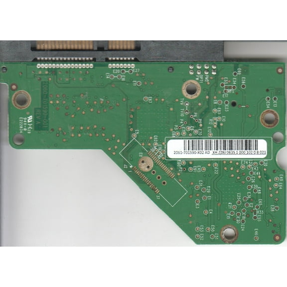 WD2500AAJS-08L7A0, 2061-701590-X02 AD, WD SATA 3.5 PCB