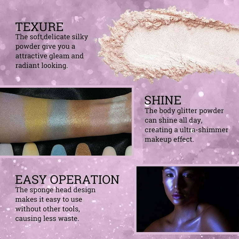 Shimmer sale face powder
