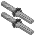 thumbnail image 3 of 2PCS Heavy Duty Plug Wedges 14mm Stone Splitter High Speed Steel Rock Stone Splitter Splitting Tool, 3 of 9
