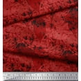 thumbnail image 2 of Soimoi Poly Georgette Fabric Leaves & Texture Printed Fabric 1 Yard 52 Inch Wide, 2 of 2