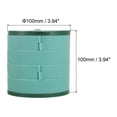 thumbnail image 2 of Unique Bargains Rotating Jewelry Organizer, 4 Layer Small Jewelry Storage Box Mirror Jewelry Case Holder Style 1, Green, 2 of 6