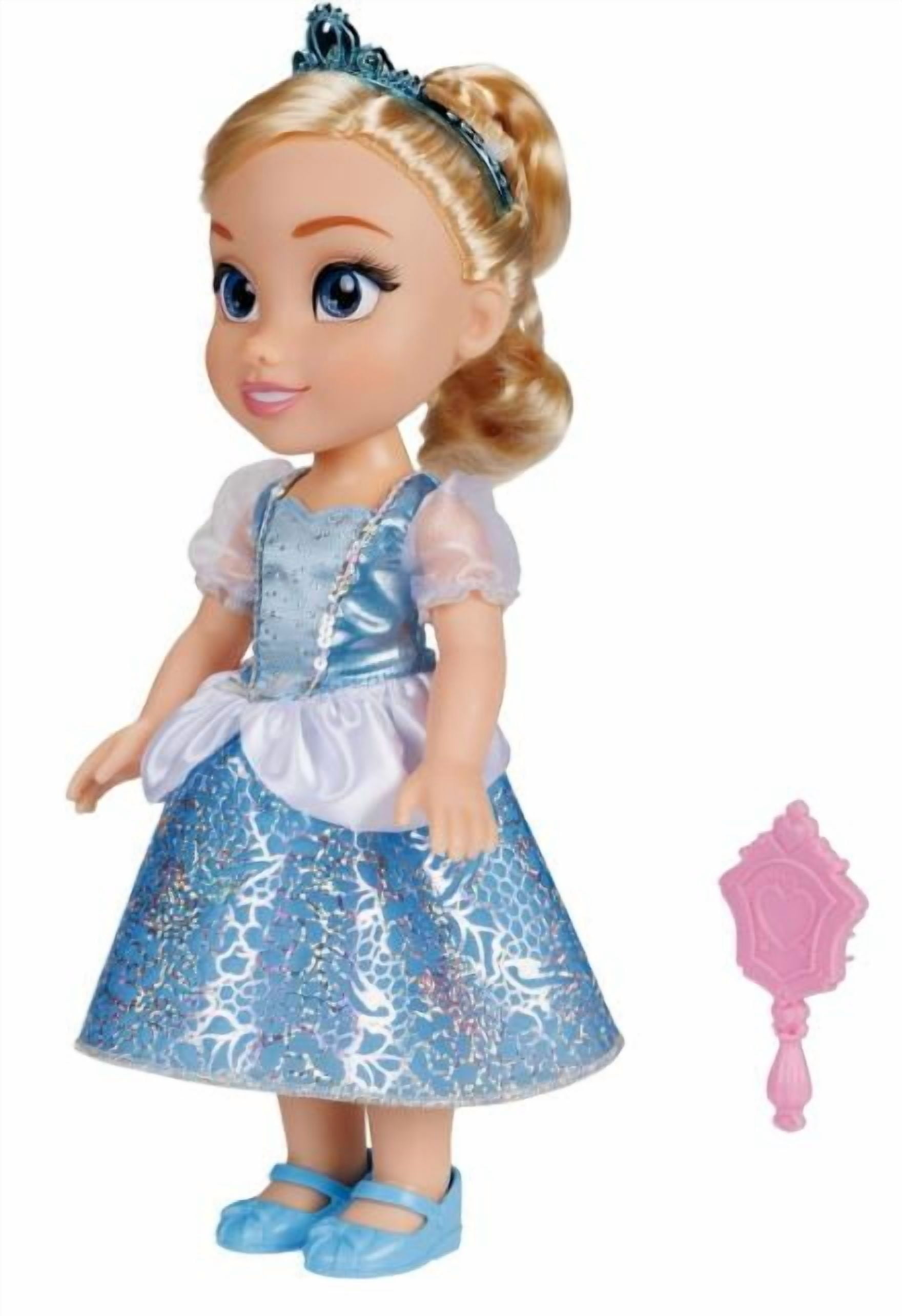 Disney Princess My Friend Cinderella Doll 14 inch Tall Includes Removable Outfit, Tiara, Shoes & Brush