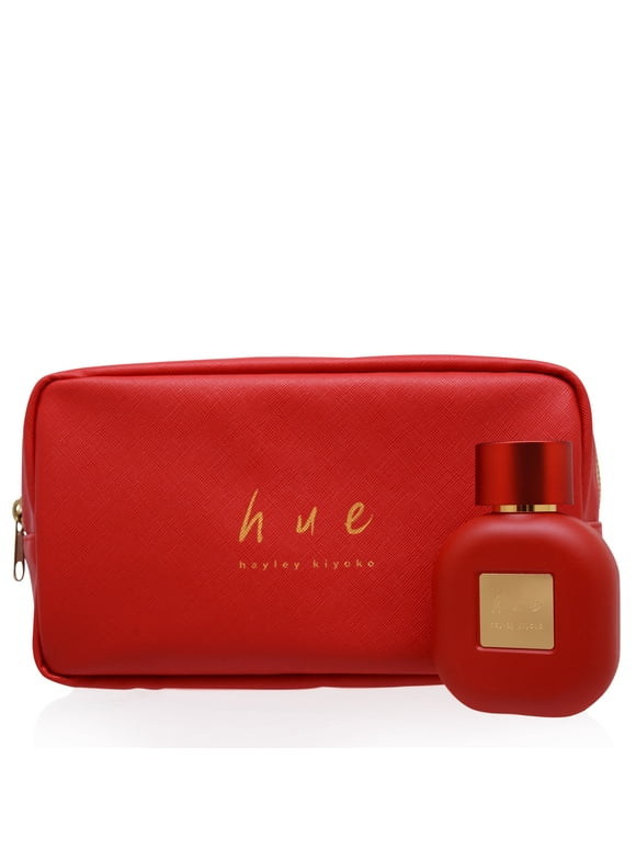 H U E by Hayley Kiyoko Limited Edition Fragrance Giftset (2PC) - 2.2 oz EDP + Toiletry Bag