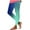 Mint Green, variant on Cmfcve Women's Yoga Leggings High Waist Gradient Color Athletic Compression Pants Soft Stretchy Fitting Hip Workout Pants