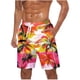 thumbnail image 1 of Pantalones Cortos Casuales para Hombre Imprimir con Bolsillos Pantalones de Playa de Cintura Elástica, Pantalones Cortos de Cintura Elástica para Hombre, 1 of 9
