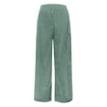thumbnail image 5 of PIMSSY Men Pants Corduroy Casual Classic Comfort Fit Relaxed Straight Leg Pants Soft Ribbed Fabric Everyday Durable Versatile Bottoms For Business Leisure Outings Male Relaxed Fit Solid Color Slacks, 5 of 8