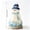 Snowman, variant on Sea Glass Christmas Tree DIY Kit with Warm LED Lights, 3D Sea Glass Christmas Tree Lamp Craft Kit, Coastal Style Lighted Ornament for Home Table Shelf Decor (Gnome)