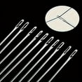 thumbnail image 2 of PEACNNG 30pcs Self-Threading Needles Set With Wooden Storage Cases - Easy Insert For Hand Sewing  Quilting & Cross Stitch - Ideal For Elderly, 2 of 7