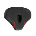 thumbnail image 4 of Almencla Generic Bike Seat Replacement Bike Saddle Waterproof for Mountain Road Bikes Red Line, 4 of 8