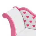 thumbnail image 3 of Olivia's Little World - Princess of Hearts 18 inch Doll Sofa, 3 of 4