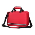 thumbnail image 4 of Tachiuwa First Aid Bag Empty First Aid Resistant Portable Handbag First Responder Bag for Red, 4 of 9
