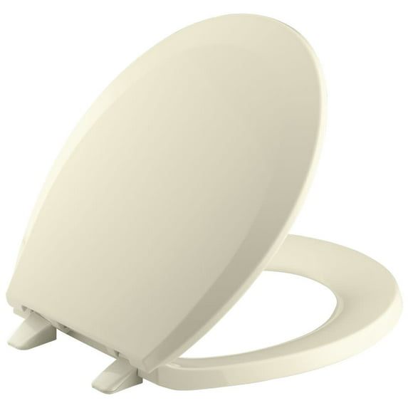 Kohler K-4662 Lustra Round Closed Toilet Seat - Off White