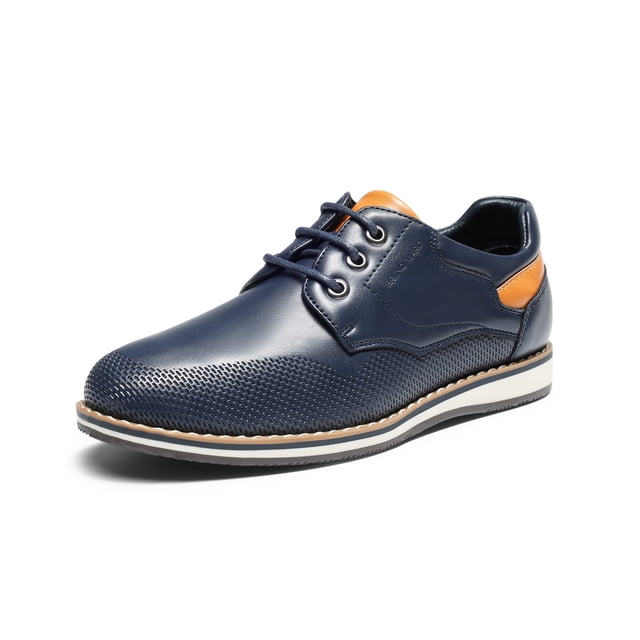 Zapatos Oxford de Vestir para Niños Bruno Marc Talla 9 Azul