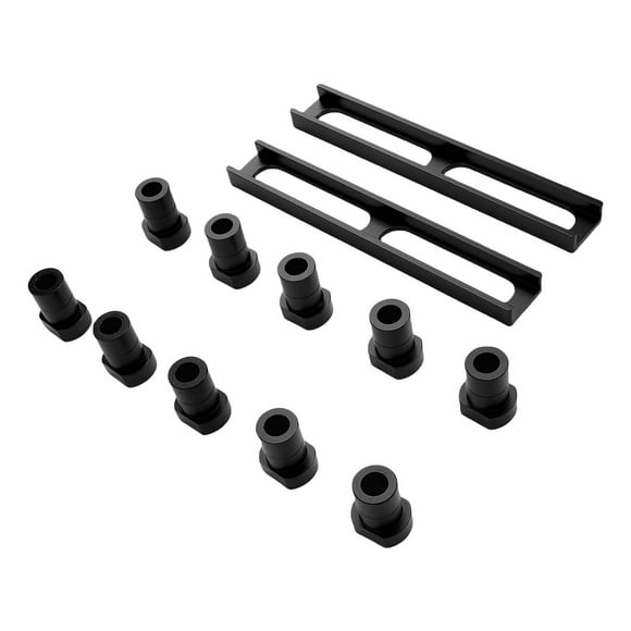 Work Bench Dogs, 10PCS Accurate Locating Woodworking Bench Dog with 2 Bases for 20mm Hole Workbench