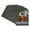 Earthen Gray, variant on Gray Picture Frame Mat for 11x14 Frames - Oval Opening for 8x11 Photos - 1 Mat