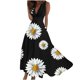 thumbnail image 1 of Vestido Corto de Verano de Moda sin Mangas con Cuello en V Impreso Vestido Casual Grande Del Doblado para Diario, 1 of 5