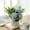 Blue, variant on Staron Beige Roses Artificial Flowers, Silk Roses Plastic Realistic Fake Flowers Artificial Flowers Indoor for Home Office Centerpiece Table Decorations