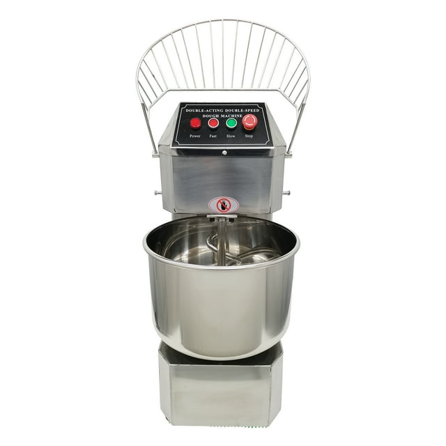 30L Electric Dough Mixer Commercial Stand Spiral Dough Mixer Double Action Double Speed