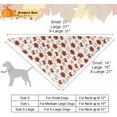 thumbnail image 4 of Thanksgiving Dog Bandana Fall Autumn Pet Bandana Reversible Triangle Bibs Scarf Accessories for Large and Extra Large Dogs Pets (X-Large, Thanksgiving), 4 of 5