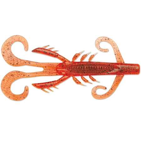 Rapala CrushCity HedgeHog 4 Soft Bait – Red Craw