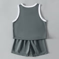 thumbnail image 4 of Boys Outfit Sets, Two Piece Summer Short Sleeve T-shirts and Shorts Set 6-12 Months 12-24 Months 2T 3T 4T 5T 6T 7T Children 9-10 Years, 4 of 7