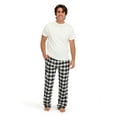 thumbnail image 2 of Hanes Men's 2pk Ultrasoft Flannel Sleep Pants, Sizes S-XL, 2 of 9