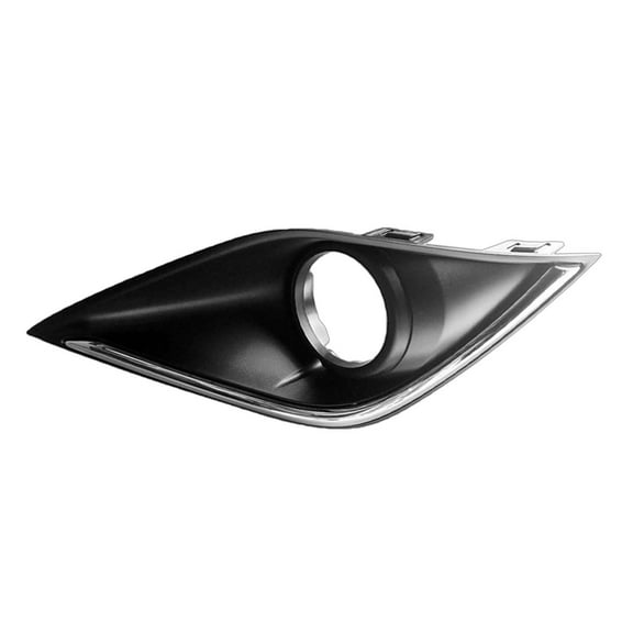 KAI New Standard Replacement Front Passenger Side Fog Light Bezel, Fits 2016-2018 Mitsubishi Outlander