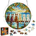 thumbnail image 1 of Outdor Acrylic Puzzles Window Hanging 7.4 Inch Acrylic Puzzles Garden For Mom Birthday Home, 1 of 5