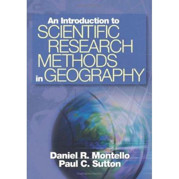 Pre-Owned An Introduction to Scientific Research Methods in Geography (Hardcover) 141290286X 9781412902861